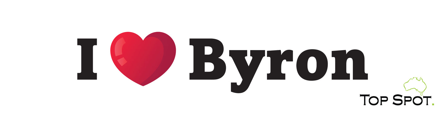 I ❤️ Byron - Sticker