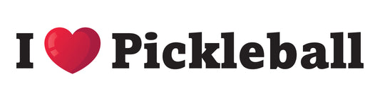 I ❤️ Pickleball - Sticker